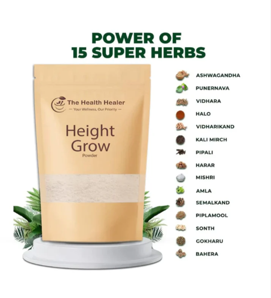 HEALTH HEALER HEIGHT GROW SUPPLEMENT
